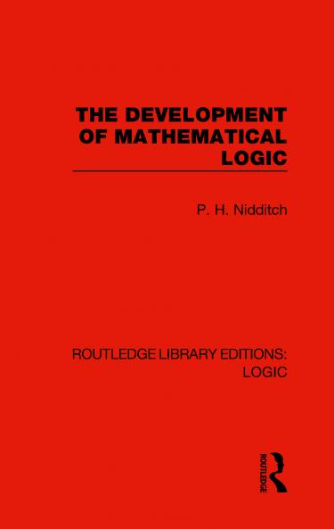 Development of Mathematical Logic