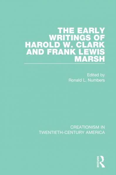 Early Writings of Harold W. Clark and Frank Lewis Marsh
