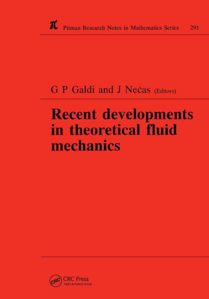 Recent Developments in Theoretical Fluid Mechanics