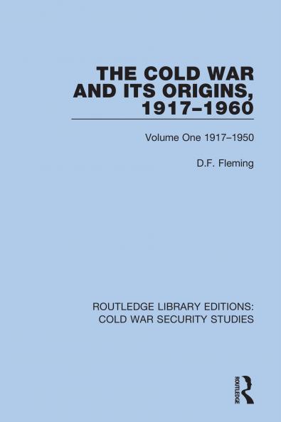 Cold War and its Origins 1917-1960
