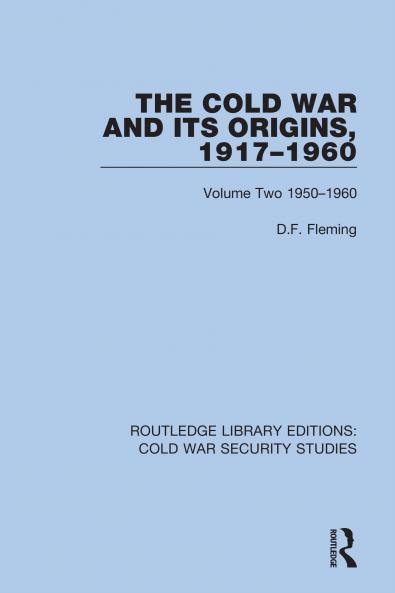 Cold War and its Origins 1917-1960