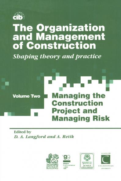 Organization and Management of Construction