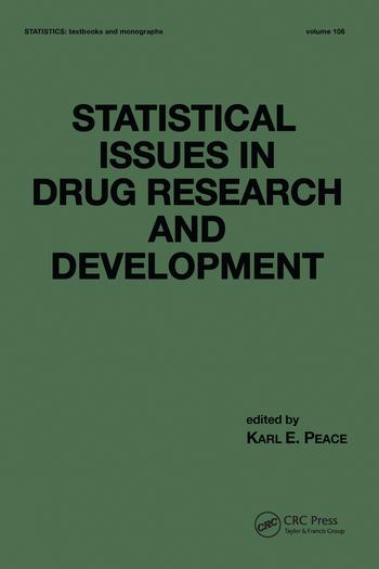 Statistical Issues in Drug Research and Development