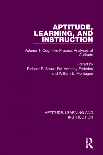 Aptitude Learning and Instruction