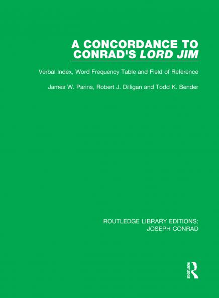 Concordance to Conrad's Lord Jim