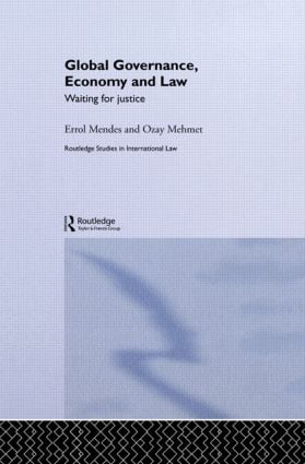 Global Governance Economy and Law