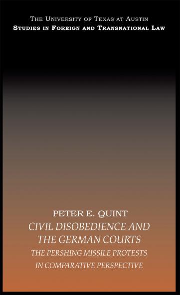 Civil Disobedience and the German Courts