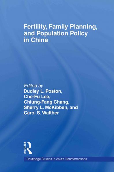 Fertility Family Planning and Population Policy in China