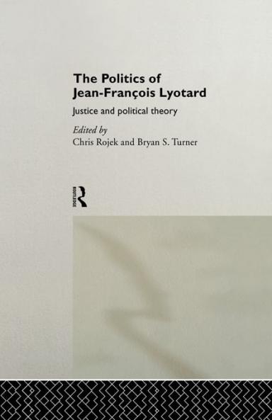 Politics of Jean-Francois Lyotard