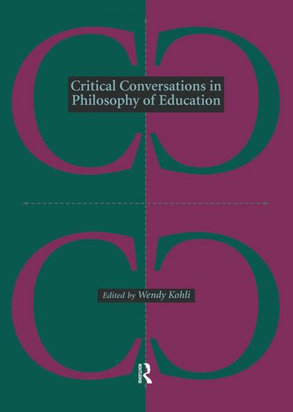 Critical Conversations in Philosophy of Education