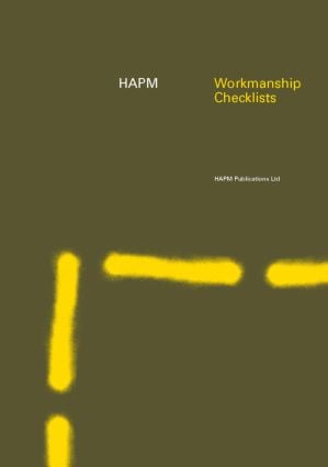 HAPM Workmanship Checklists