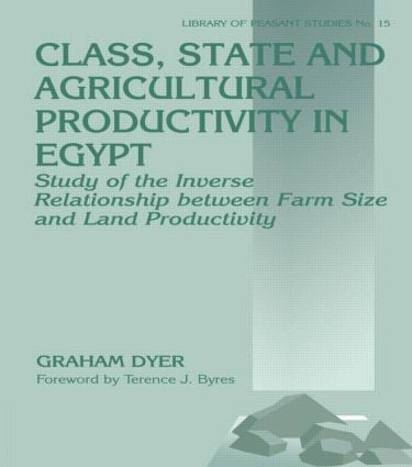 Class State and Agricultural Productivity in Egypt