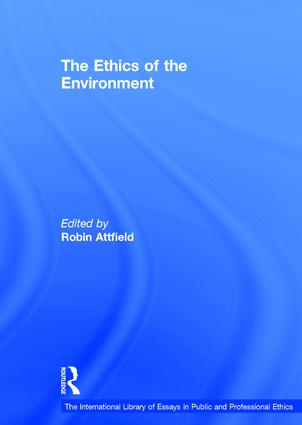 Ethics of the Environment