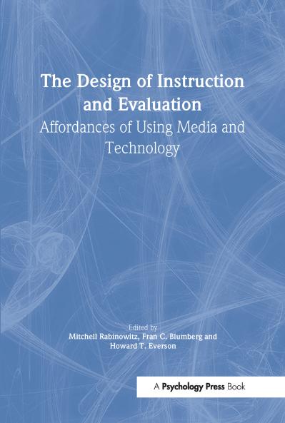 Design of Instruction and Evaluation