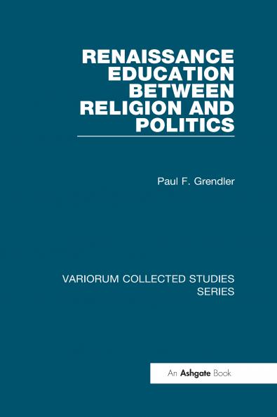 Renaissance Education Between Religion and Politics