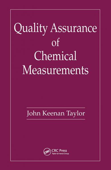 Quality Assurance of Chemical Measurements