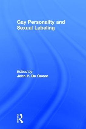 Gay Personality And Sexual Labeling