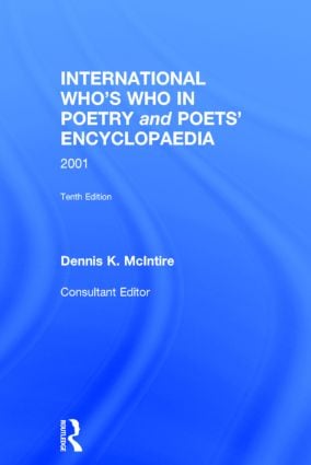 International Who's Who In Poetry and Poets' Encyclopaedia