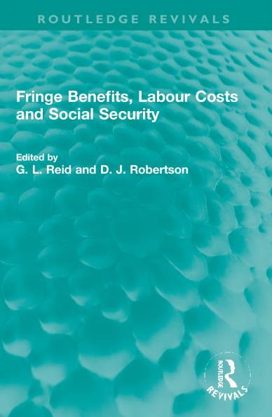 Fringe Benefits Labour Costs and Social Security