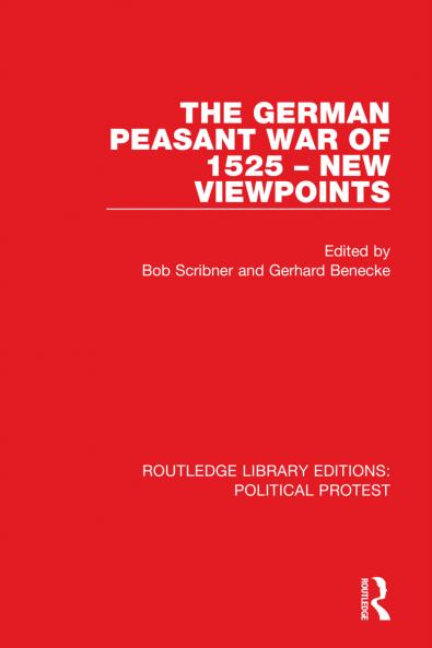 German Peasant War of 1525 - New Viewpoints