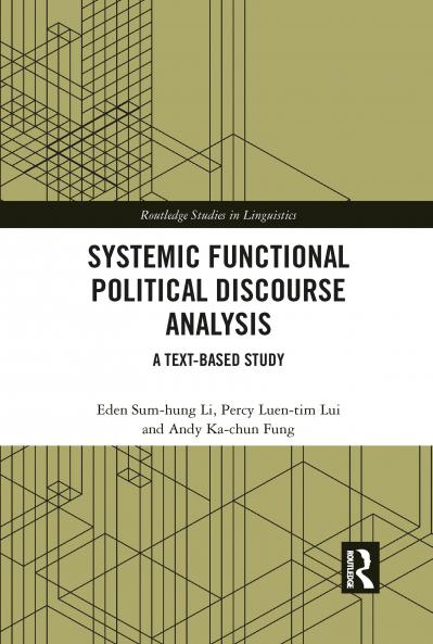 Systemic Functional Political Discourse Analysis