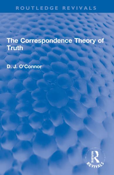 Correspondence Theory of Truth