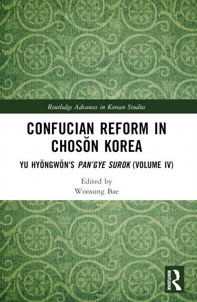 Confucian Reform in Chosŏn Korea