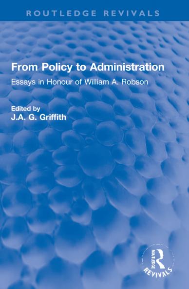 From Policy to Administration