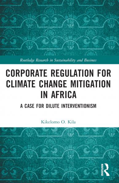 Corporate Regulation for Climate Change Mitigation in Africa