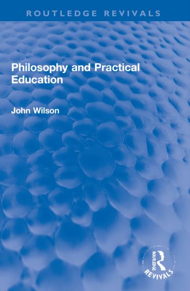 Philosophy and Practical Education