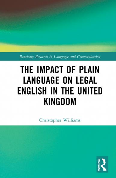 Impact of Plain Language on Legal English in the United Kingdom