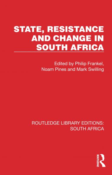 State Resistance and Change in South Africa