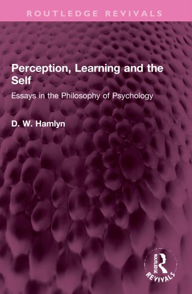 Perception Learning and the Self