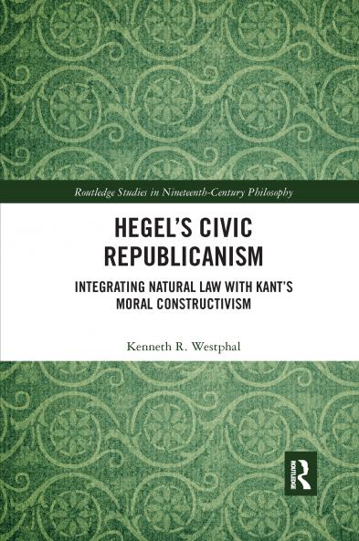Hegel's Civic Republicanism