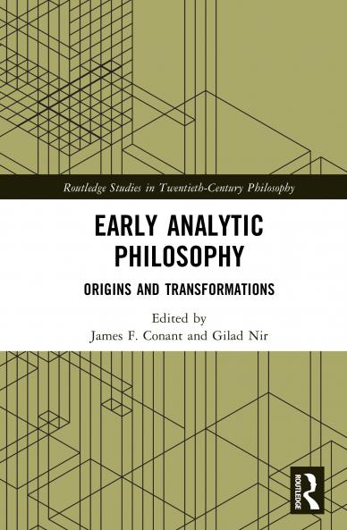 Early Analytic Philosophy