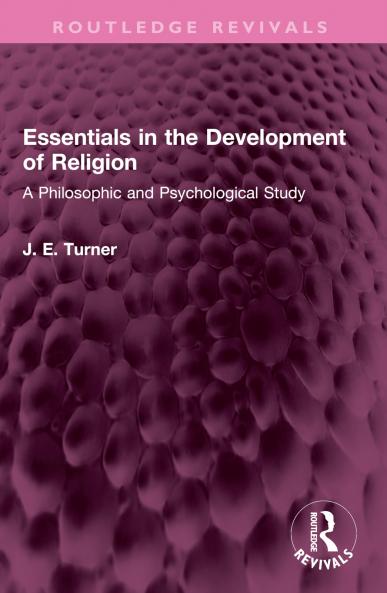 Essentials in the Development of Religion