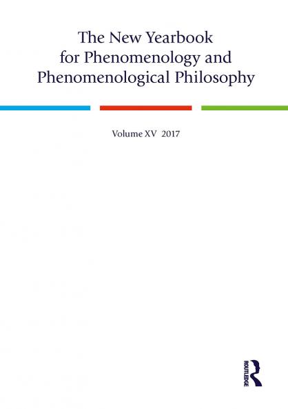 New Yearbook for Phenomenology and Phenomenological Philosophy