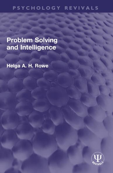 Problem Solving and Intelligence
