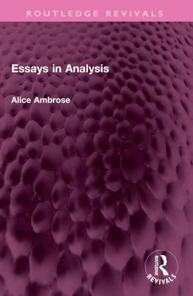 Essays in Analysis