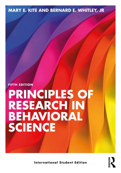 Principles of Research in Behavioral Science