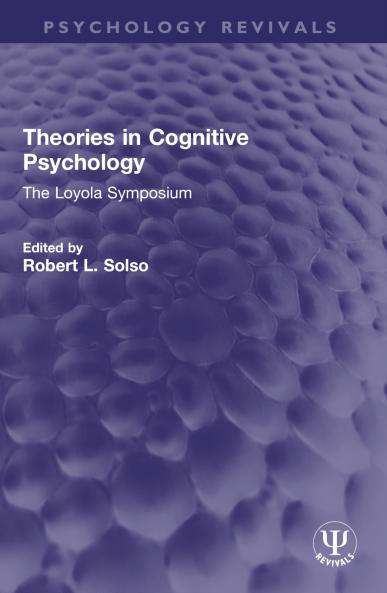 Theories in Cognitive Psychology