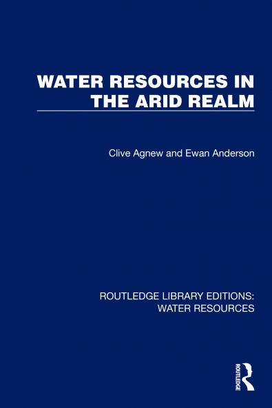 Water Resources in the Arid Realm