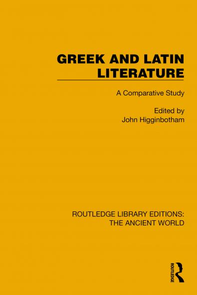 Greek and Latin Literature