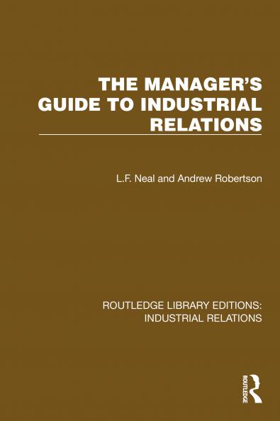Manager's Guide to Industrial Relations