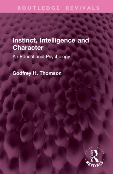 Instinct Intelligence and Character