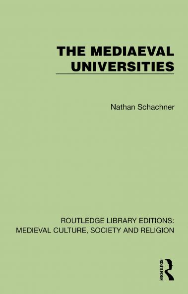 Mediaeval Universities