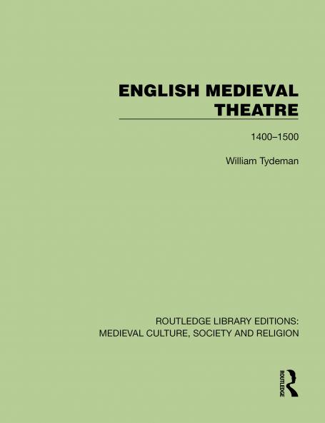 English Medieval Theatre