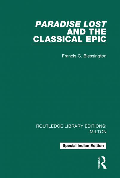 Paradise Lost and the Classical Epic
