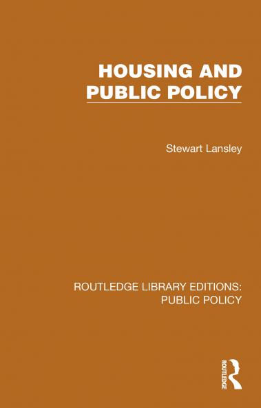 Housing and Public Policy