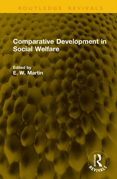 Comparative Development in Social Welfare